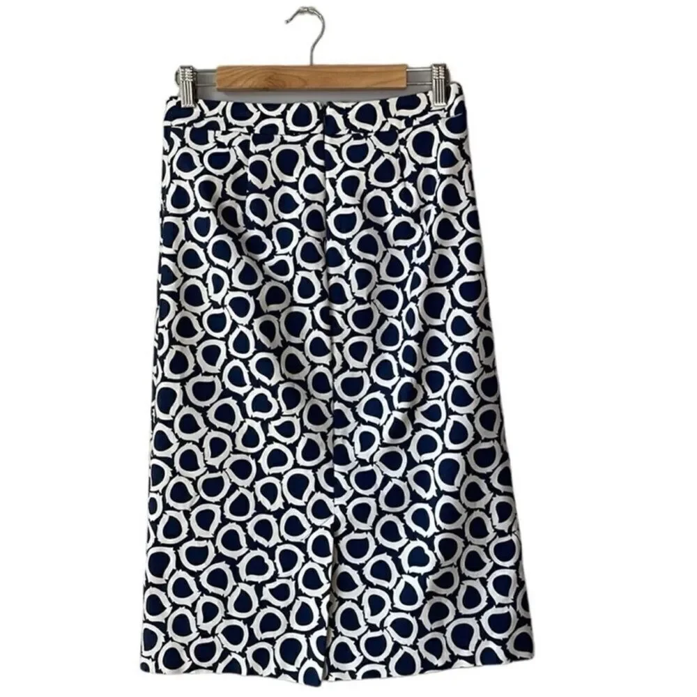Boden Pencil Skirt Geometric Print